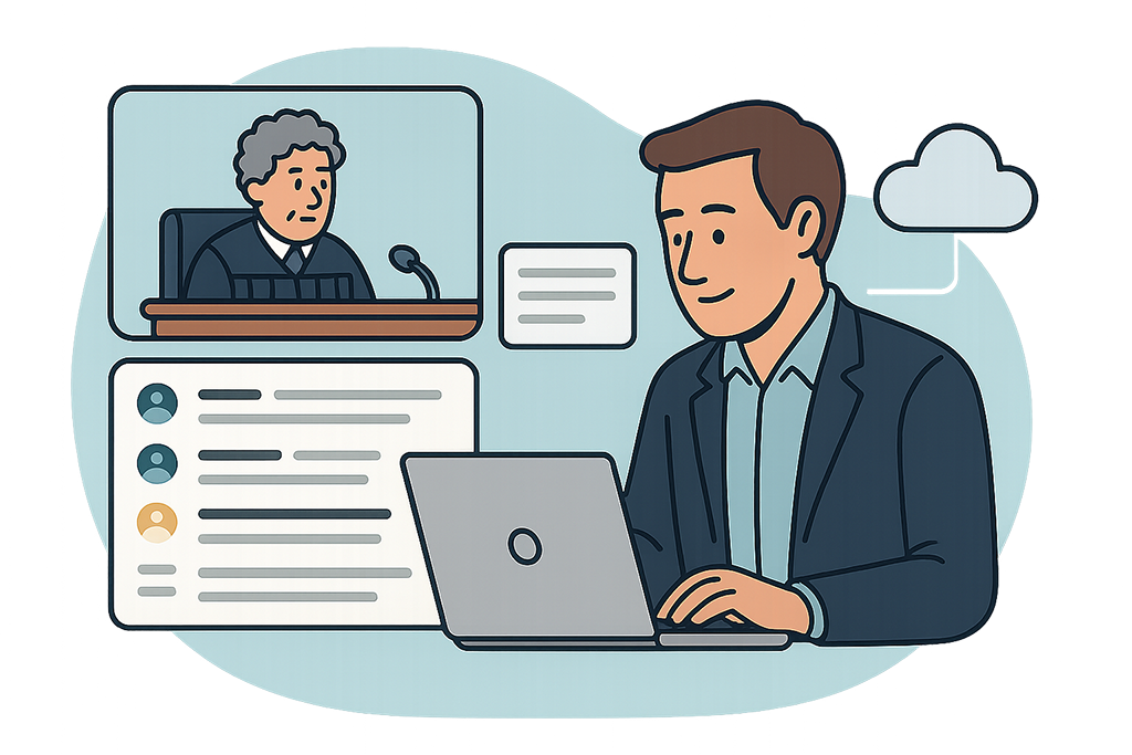 Live legal transcription for remote proceedings Real-time transcription for legal Zoom meetings and remote hearings